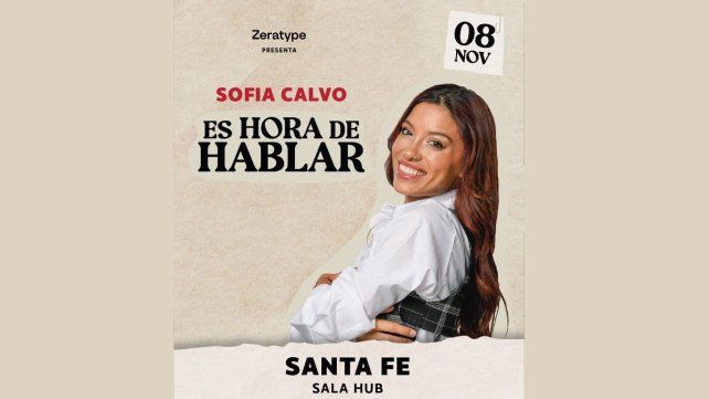 Sofía Calvo llega a HUB con Es hora de hablar