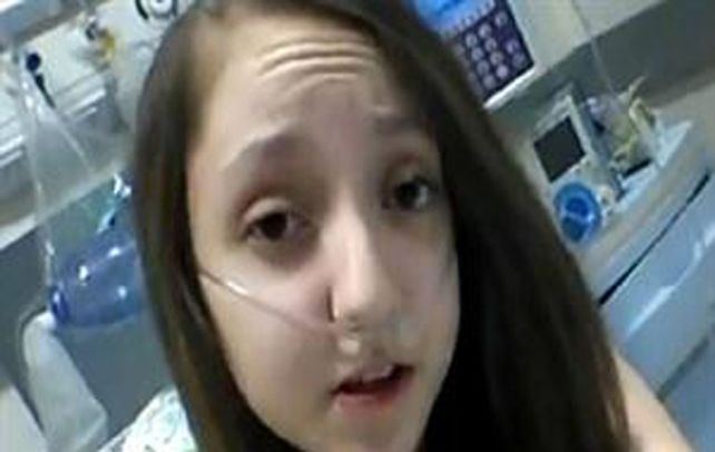La chica de 14 años encendió la polémica sobre la eutanasia.
