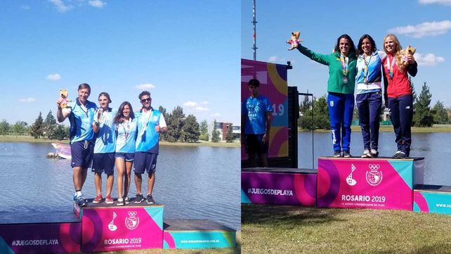 El equipo argentino de wakeboard sumó dos medallas doradas.&nbsp;