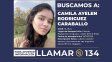 Activaron la Alerta Sofía por Camila Ayelén Rodríguez Caraballo