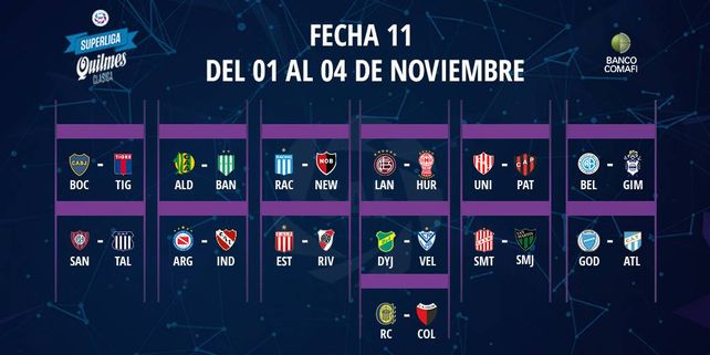 El programa completo de la Superliga 2018/19