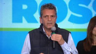 Sergio Massa en Concordia: El 10 de diciembre empieza una nueva etapa