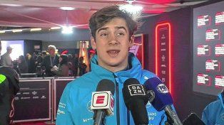 Franco Colapinto y la primera noche en Las Vegas: La pista estaba sucia, como pista de rally.