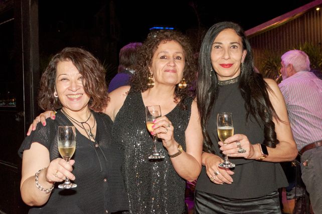 Alicia Pintos, Jorgelina Gintili y Verónica Sciascia