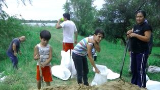 El río avanza en Colastiné Sur y los vecinos reclaman asistencia