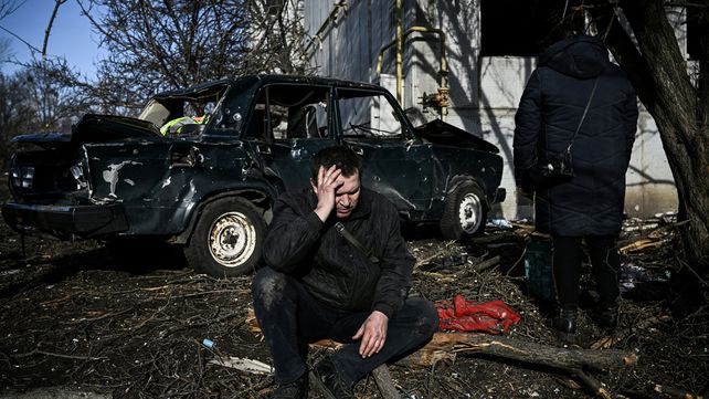 Fuerzas rusas y ucranianas pelean cerca de Kiev y en Chernobil