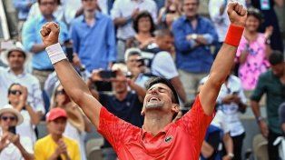 Novak Djokovic conquistó el Abierto de Francia al derrotar al noruego Casper Rudd. Alcanzó los 23 títulos Grand Slam y recuperó el 1 del ranking mundial.