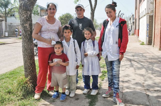 En familia. Ana