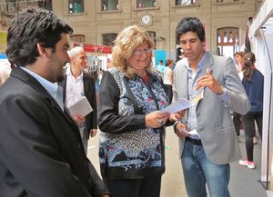 La ministra Balagué participó de la Expo Carreras 2013, en Santa Fe