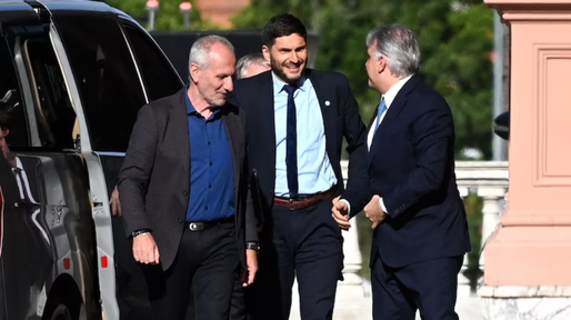 Pullaro ya está en la Casa Rosada: los gobernadores se ven cara a cara con el presidente Javier Milei