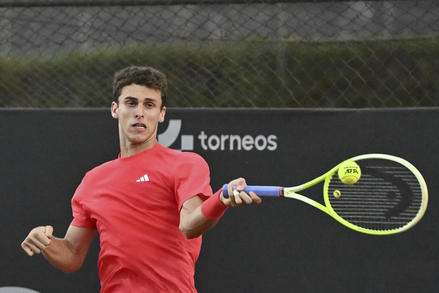 Juan Manuel Cerundolo se metió en la segunda ronda del Challenger de Rosario