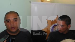 Dos policías ayudaron a salvar la vida de una beba