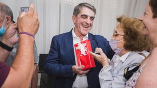 El senador se presentó en la Casa del Senado, en San Lorenzo.