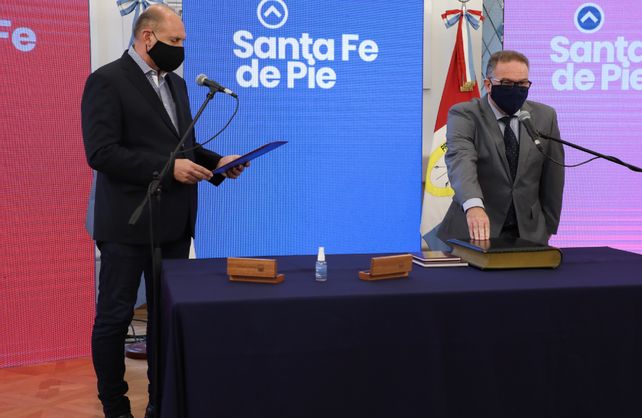 Lagna asumió al frente de la seguridad de los santafesinos