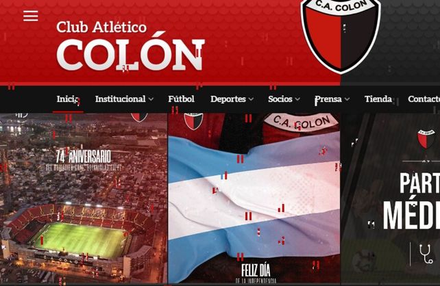 Foto: captura de pantalla web oficial Col&oacute;n