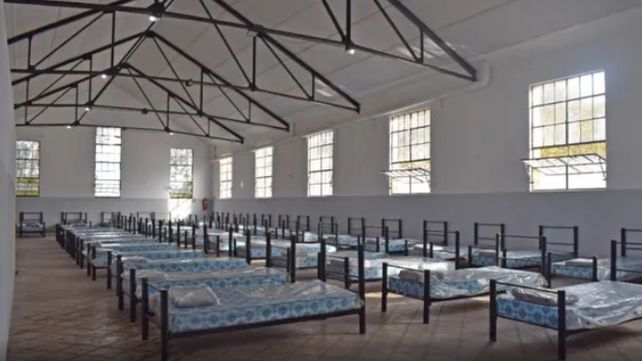 El refugio de Esmeralda al 3500 puede albergar hasta 50 personas por noche.