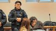 Bestial. Kunz se subió a la combi por la puerta del acompañante y le asestó varias puñaladas al conductor en su rostro. 