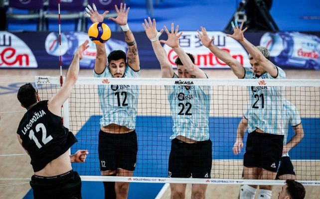 Argentina consiguió una importante victoria ante Turquía por 3 a 0.