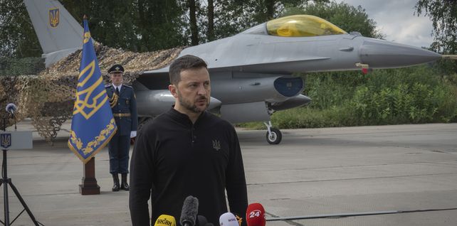 El presidente de Ucrania