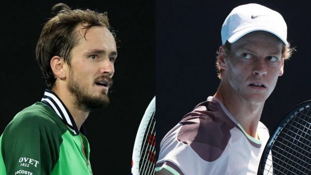 Medvedev y Sinner, la gran final del Australia Open
