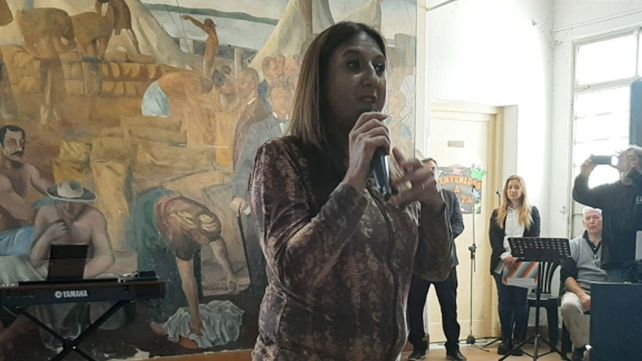 Qüesta encabezó el acto central por el 150° aniversario de la fundación jurídica de Santo Tomé