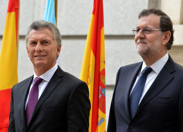 Apoyo. El gobierno argentino respaldó al español frente al conflicto con Cataluña.