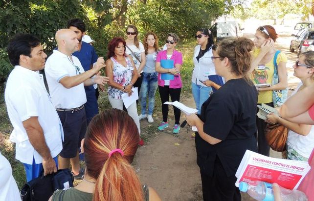 Por un caso positivo de dengue en Santo Tomé, fumigaron 140 domicilios