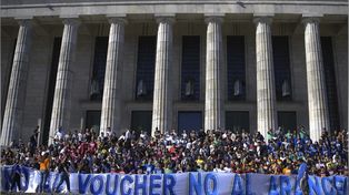 La Federación Universitaria Argentina se manifestó en contra de la educación arancelada y los vouchers