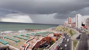 La tormenta de lluvia impidió dar clase en la costa atlántica