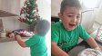 Un nene de Chajarí pidió asado para Navidad y Papá Noel cumplió. Un nene de Chajarí pidió asado para Navidad y Papá Noel cumplió.