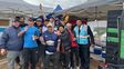 Fiesta popular del Turismo Carretera en el Fangio, con el ritual del encuentro entre miles de fanáticos