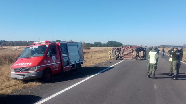 Siete personas resultaron heridas por un choque entre un Chevrolet Tracker y un Fiat Cronoss en el kilómetro 181 de la Ruta 12