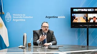 El ex ministro de Desarrollo Productivo de la Nación.