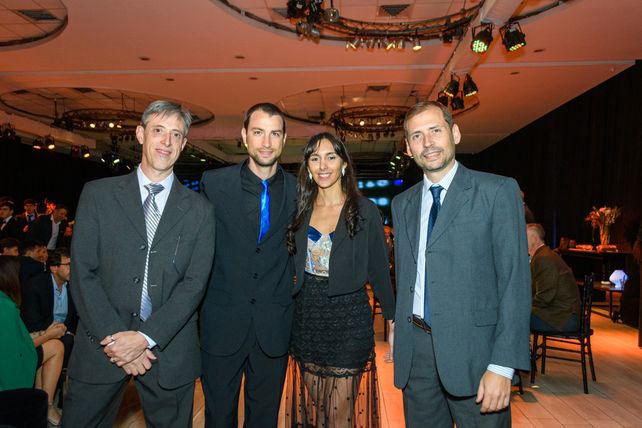 Pablo Sangrá, Cristian López, Magali Urquiza y Adrián Gervasoni Pablo Sangrá, Cristian López, Magali Urquiza y Adrián Gervasoni