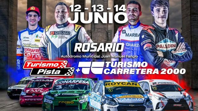 El Juan Manuel Fangio de Rosario vuelve a recibir buen automovilismo. El Turismo Pista y el Turismo Carretera 2000