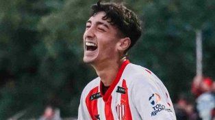 Lautaro Fagioli el jugador de Colón de San Justo que murió tras sufrir un ACV isquémico.