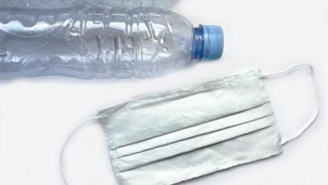 El material filtrante de las mascarillas se desarrolló a partir de desechos plásticos.&nbsp;