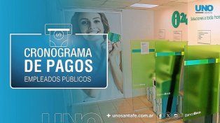 Se conoció el cronograma de pagos a empleados estatales provinciales en agosto