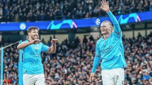 Cinco goles de Haaland en el triunfo y clasificación a los cuartos de final de la Champions de Manchester City