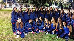 El plantel Sub 16 de Santa Fe que afrontará el Argentino en Mendoza.