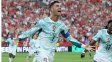 Portugal, con un gol de Cristiano, ganó 2-1 y pasó a octavos de final. Portugal, con un gol de Cristiano, ganó 2-1 y pasó a octavos de final.