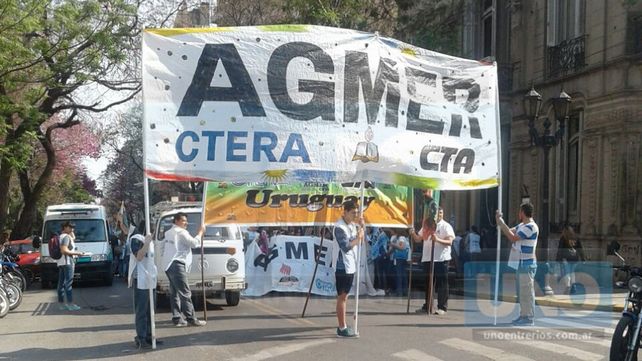 Este miércoles paran los docentes de Agmer