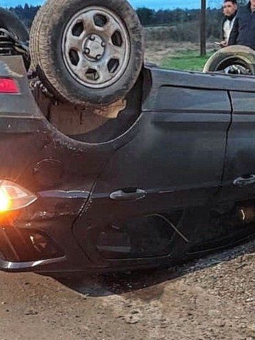 Un violento accidente en Chajarí dejó una bebé con heridas