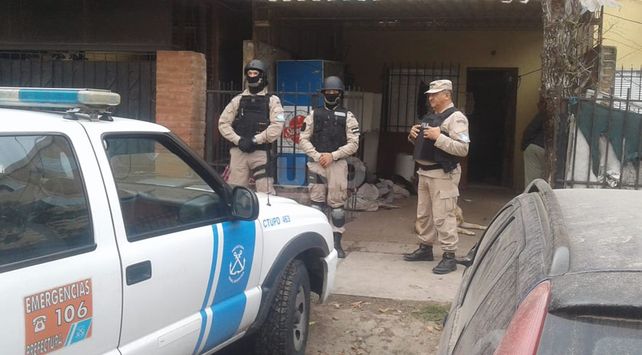 Los allanamientos llevado a cabo por Prefectura