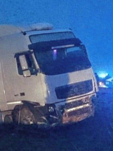 Camión despistó sin consecuencias en la autovía 14