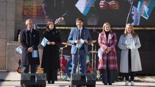 El acto por el Día de la Bandera en la ciudad de Rosario&nbsp;