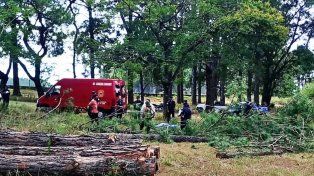 El accidente laboral ocurrió alrededor de las 9 de este miércoles en el predio del Autódromo de Concordia cuando el hombre estaba podando y desmalezando