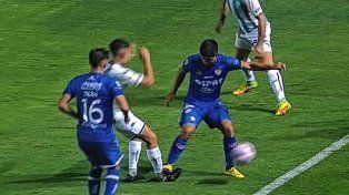 El defensor de Racing, Gabriel Rojas, sufrió una lesión que lo dejará al margen como mínimo un mes.