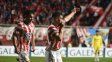 Malcorra volvió a gritar un gol en el 15 de Abril después de más de diez años