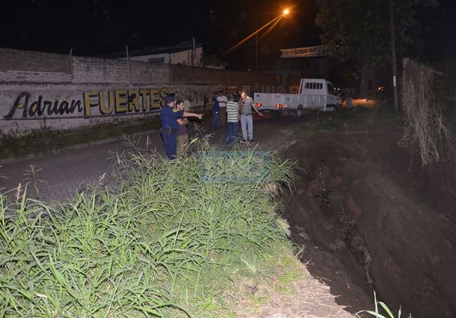 Nuevo desmoronamiento en el Parque Urquiza